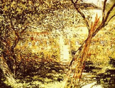 Claude Monet Le Jardin de Vetheuil china oil painting image